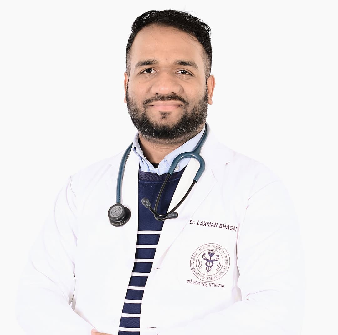 Portrait of Dr. Laxman Bhagat